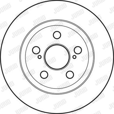 Jurid 562712JC - Kočioni disk www.molydon.hr