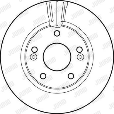 Jurid 562789J-1 - Kočioni disk www.molydon.hr