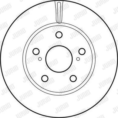 Jurid 562736JC - Kočioni disk www.molydon.hr