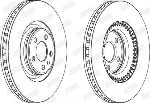 Jurid 562771JC - Kočioni disk www.molydon.hr