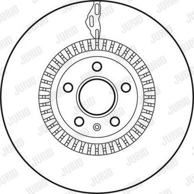 Jurid 562771JC - Kočioni disk www.molydon.hr