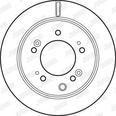 Jurid 562773JC - Kočioni disk www.molydon.hr