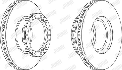 Jurid 567135J - Kočioni disk www.molydon.hr