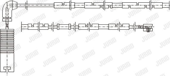 Jurid 581387 - Signalni kontakt, trosenje kočione plocice www.molydon.hr