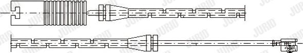 Jurid 581331 - Signalni kontakt, trosenje kočione plocice www.molydon.hr