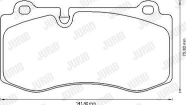 JURID 573178JC - Komplet Pločica, disk-kočnica www.molydon.hr