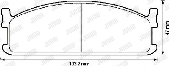 Jurid 572335J - Komplet Pločica, disk-kočnica www.molydon.hr