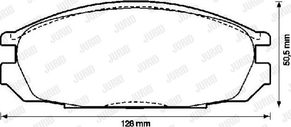 Jurid 572290J - Komplet Pločica, disk-kočnica www.molydon.hr