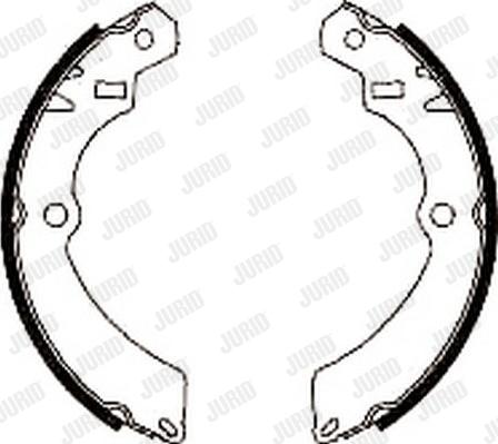 Jurid 361531J - Komplet kočnica, bubanj kočnice www.molydon.hr