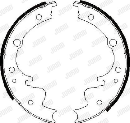 Jurid 362006J - Komplet kočnica, bubanj kočnice www.molydon.hr