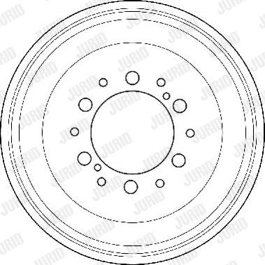 Jurid 329091J - Bubanj kočnica www.molydon.hr