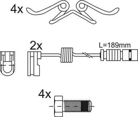 Sangsin Brake SP1277 - Komplet Pločica, disk-kočnica www.molydon.hr