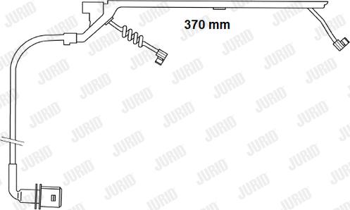 Jurid FAI169 - Signalni kontakt, trosenje kočione plocice www.molydon.hr