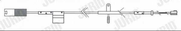 Jurid FWI365 - Signalni kontakt, trosenje kočione plocice www.molydon.hr