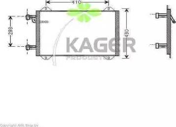 Kager 94-5012 - Kondenzator, klima-Uređaj www.molydon.hr