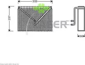 Kager 94-5748 - Isparivač, klima-Uređaj www.molydon.hr