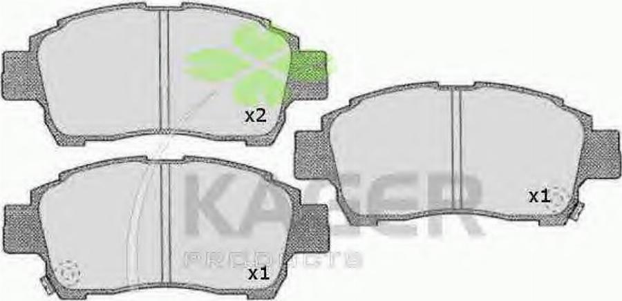 Kager 35-0528 - Komplet Pločica, disk-kočnica www.molydon.hr