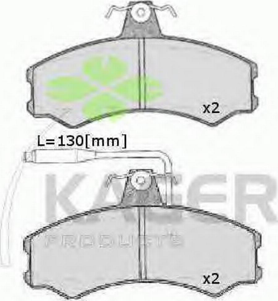 Kager 350049 - Komplet Pločica, disk-kočnica www.molydon.hr