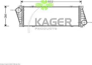 Kager 31-0645 - Intercooler, hladnjak www.molydon.hr