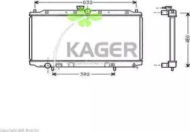 Kager 31-0677 - Nosač amortizera www.molydon.hr