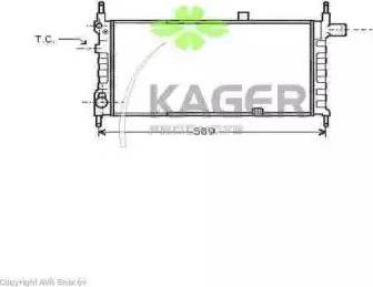 Kager 31-0747 - Hladnjak, hladjenje motora www.molydon.hr