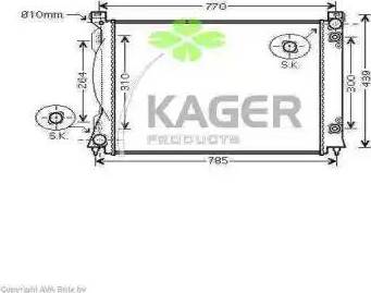 Kager 311640 - Hladnjak, hladjenje motora www.molydon.hr