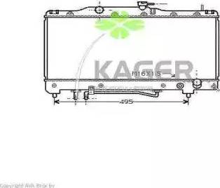 Kager 31-1106 - Hladnjak, hladjenje motora www.molydon.hr