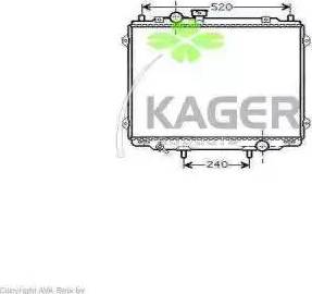 Kager 313357 - Hladnjak, hladjenje motora www.molydon.hr
