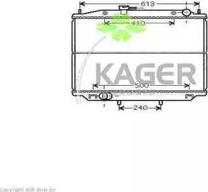 Kager 313361 - Hladnjak, hladjenje motora www.molydon.hr