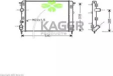 Kager 31-2002 - Filter za zrak www.molydon.hr