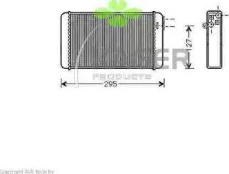 Kager 32-0078 - Izmjenjivač topline, grijanje unutrasnjeg prostora www.molydon.hr