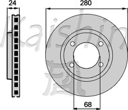 Kaishin CBR498 - Kočioni disk www.molydon.hr