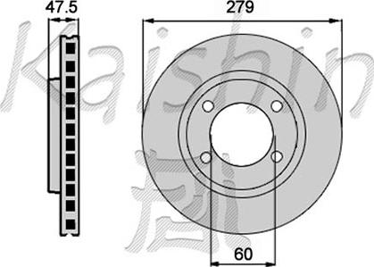 Kaishin CBR403 - Kočioni disk www.molydon.hr