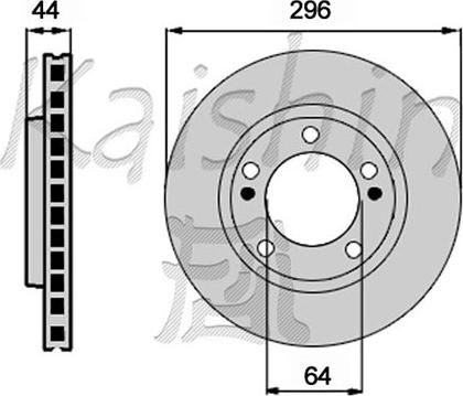 Kaishin CBR414 - Kočioni disk www.molydon.hr