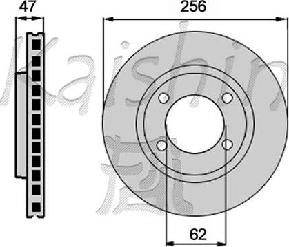 Kaishin CBR532 - Kočioni disk www.molydon.hr