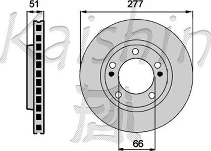 Kaishin CBR067 - Kočioni disk www.molydon.hr