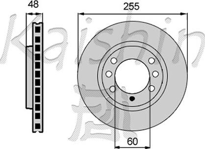 Kaishin CBR002 - Kočioni disk www.molydon.hr