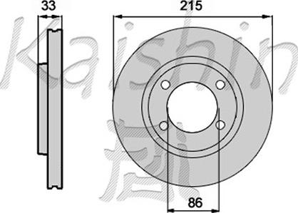 Kaishin CBR192 - Kočioni disk www.molydon.hr