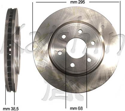 Kaishin CBR344 - Kočioni disk www.molydon.hr