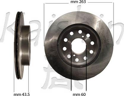 Kaishin CBR246 - Kočioni disk www.molydon.hr