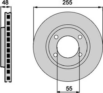 Kaishin CBR203 - Kočioni disk www.molydon.hr