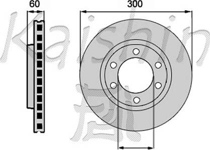 Kaishin CBR239 - Kočioni disk www.molydon.hr