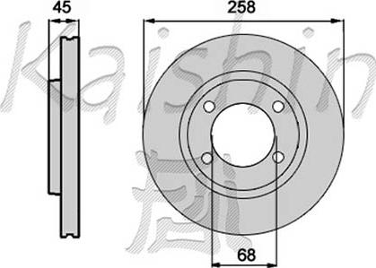 Kaishin CBR235 - Kočioni disk www.molydon.hr