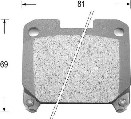 Kaishin D2146 - Komplet Pločica, disk-kočnica www.molydon.hr