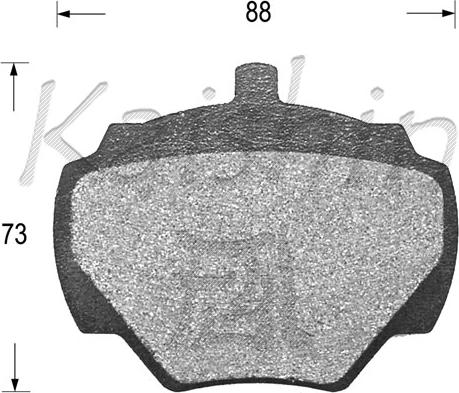 Kaishin FK5300 - Komplet Pločica, disk-kočnica www.molydon.hr