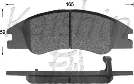 Kaishin FK11157 - Komplet Pločica, disk-kočnica www.molydon.hr