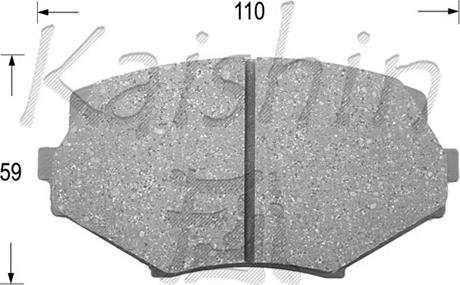 Kaishin FK3093 - Komplet Pločica, disk-kočnica www.molydon.hr