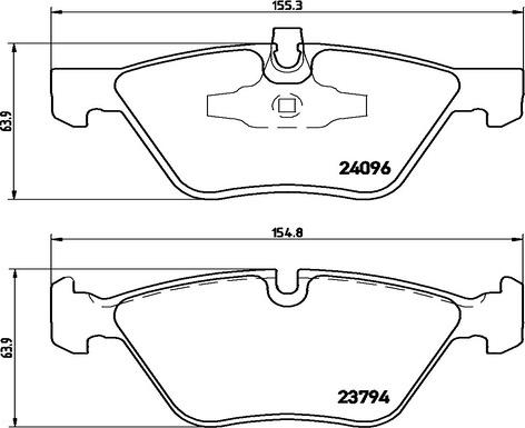 Kaishin FK20305 - Komplet Pločica, disk-kočnica www.molydon.hr