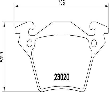 Kaishin FK20322 - Komplet Pločica, disk-kočnica www.molydon.hr