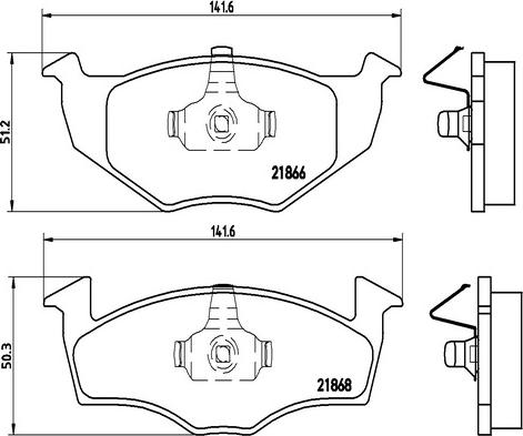 Kaishin FK20290 - Komplet Pločica, disk-kočnica www.molydon.hr